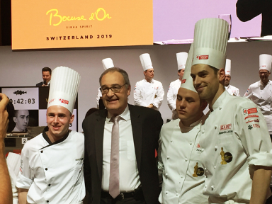 Head of EAER attends the Concours national d’art culinaire 2019