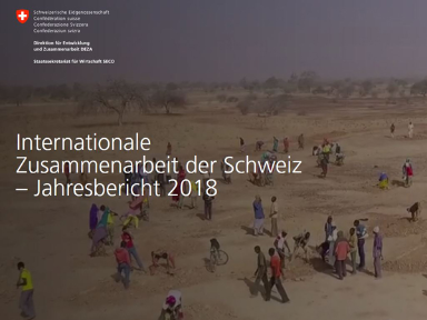 Jahresbericht 2018:  Für eine nachhaltige Entwicklung 