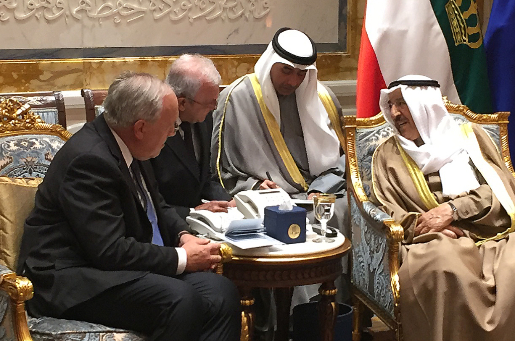 President of the Swiss Confederation visits Kuwait